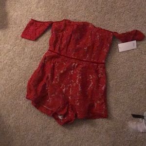Off shoulder never worn romper